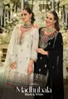 Madhubala Black And White By Eba Chinon Online Readymade Suits Wholesale